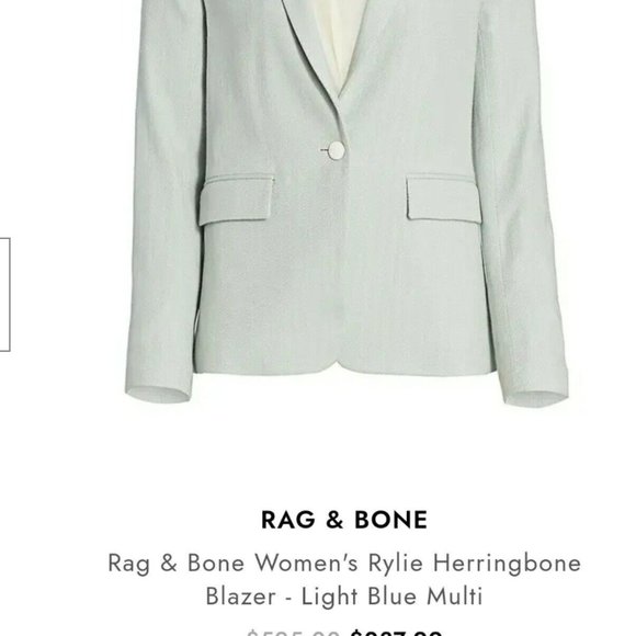 Rag and Bone Blazer Jacket Rylie - Picture 5 of 5